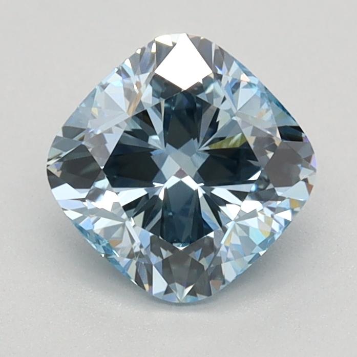 0.99 Ct. Fancy Blue Cushion Lab Grown Diamond