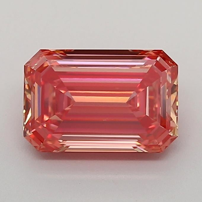 2.08 Ct. Fancy Intense  Pink Emerald Lab Grown Diamond