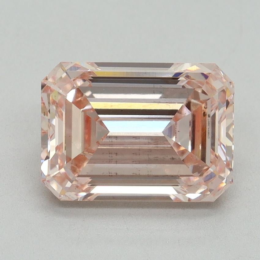 3.04 Ct. Fancy Intense Pink Emerald Lab Grown Diamond