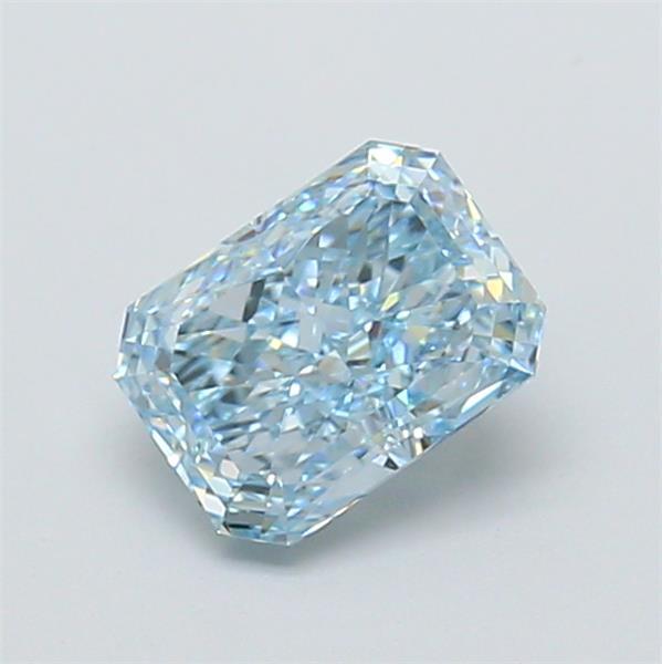 1.16 Ct. Fancy Vivid  Blue Radiant Lab Grown Diamond