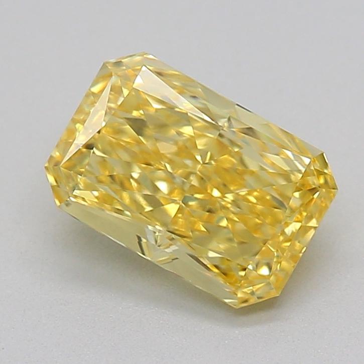 1.05 Ct. Fancy Vivid  Yellow Radiant Lab Grown Diamond