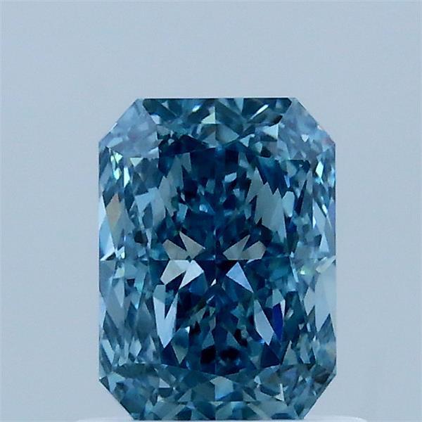 1.02 Ct. Fancy Vivid Blue Radiant Lab Grown Diamond