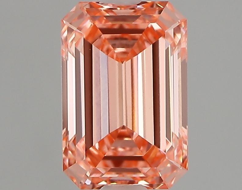 1.28 Ct. Fancy Vivid Pink Emerald Lab Grown Diamond