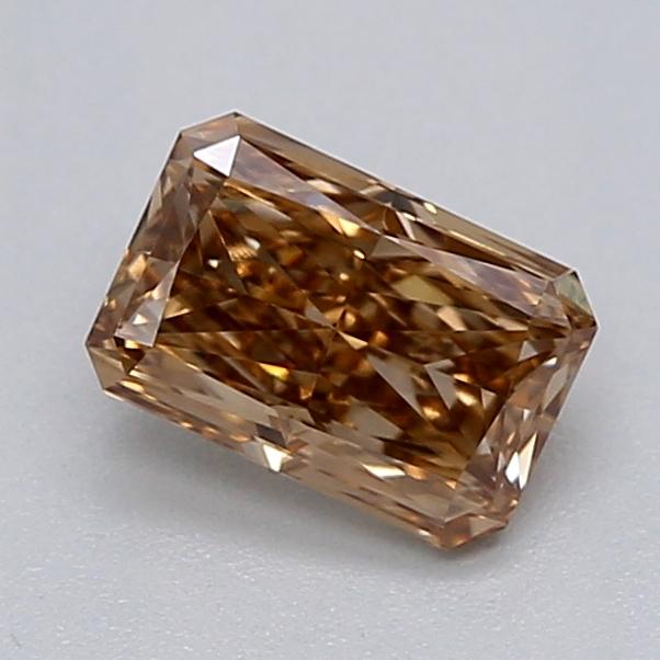 0.38 Ct. Fancy Light  Brown Radiant Lab Grown Diamond