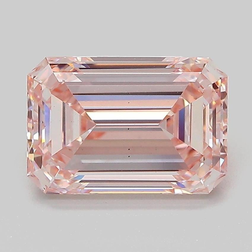 2.75 Ct. Fancy Pink Emerald Lab Grown Diamond