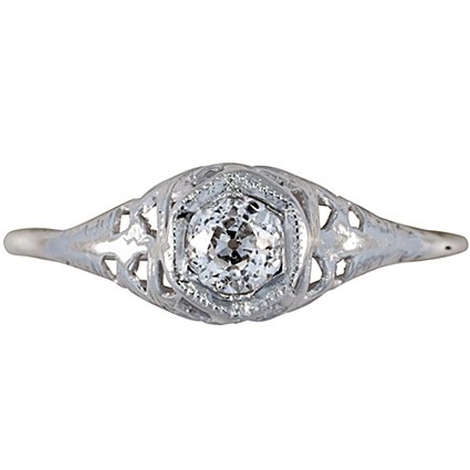Art Nouveau Diamond Vintage Ring