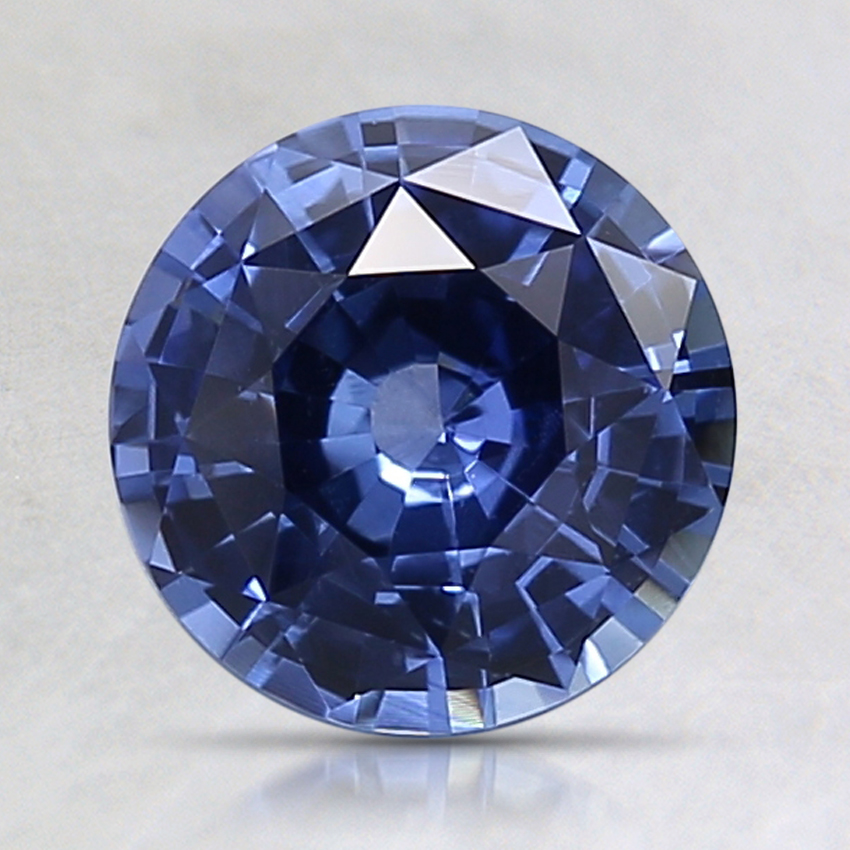 7.6mm Premium Blue Round Sapphire
