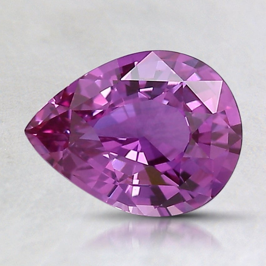 8.3x6.4mm Pink Pear Sapphire