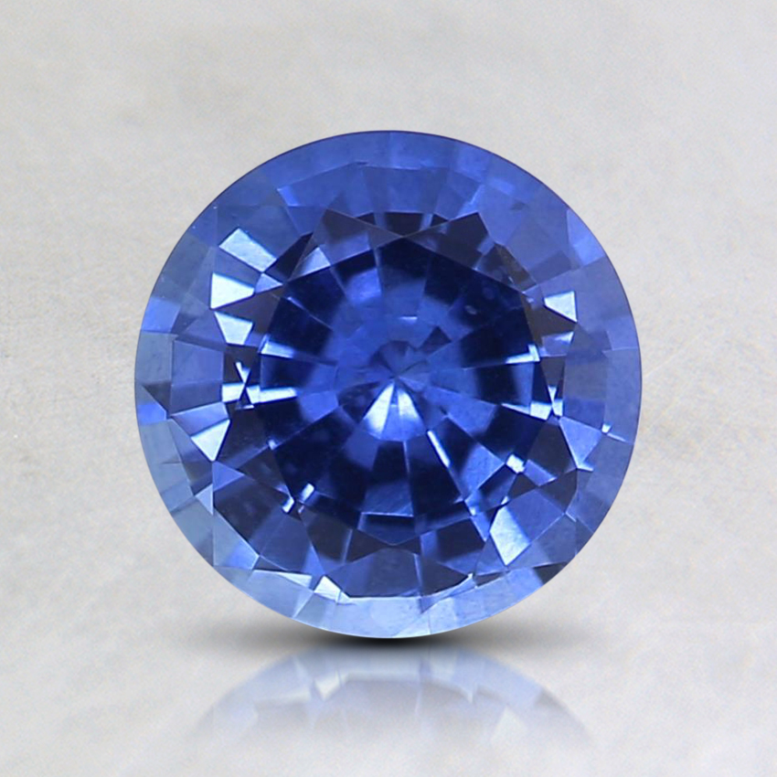 6.6mm Purple Round Sapphire