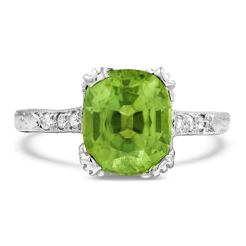 Edwardian Peridot Vintage Ring | Koto | Brilliant Earth