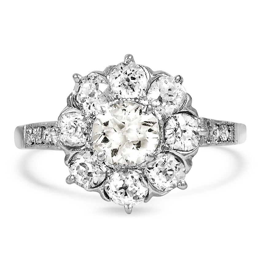 Edwardian Diamond Cocktail Ring