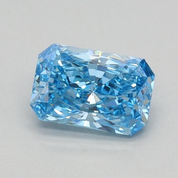 0.44 Ct. Fancy Vivid Blue Radiant Lab Grown Diamond