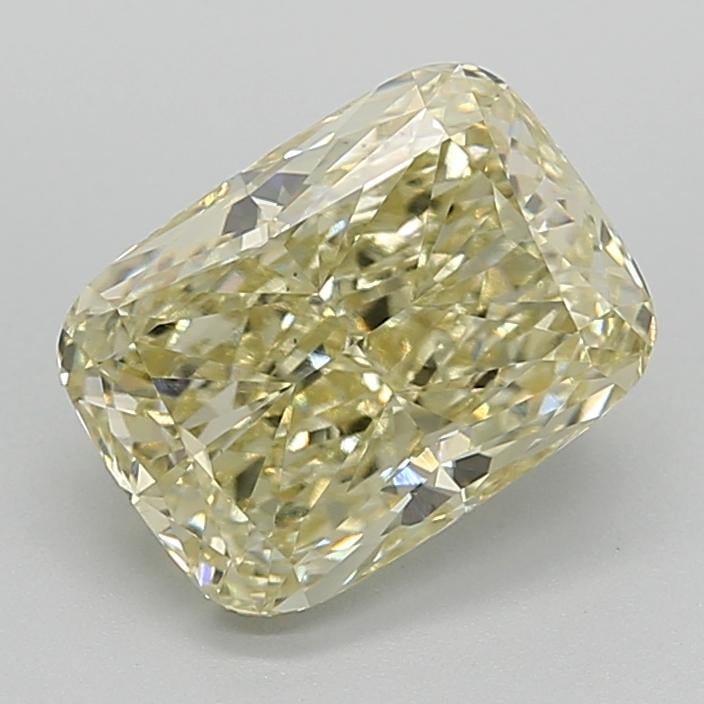 3.57 Ct. Fancy  Yellow Cushion Lab Grown Diamond
