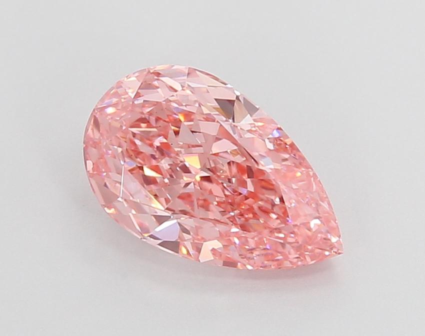 1.88 Ct. Fancy Vivid Yellow Pear Lab Grown Diamond