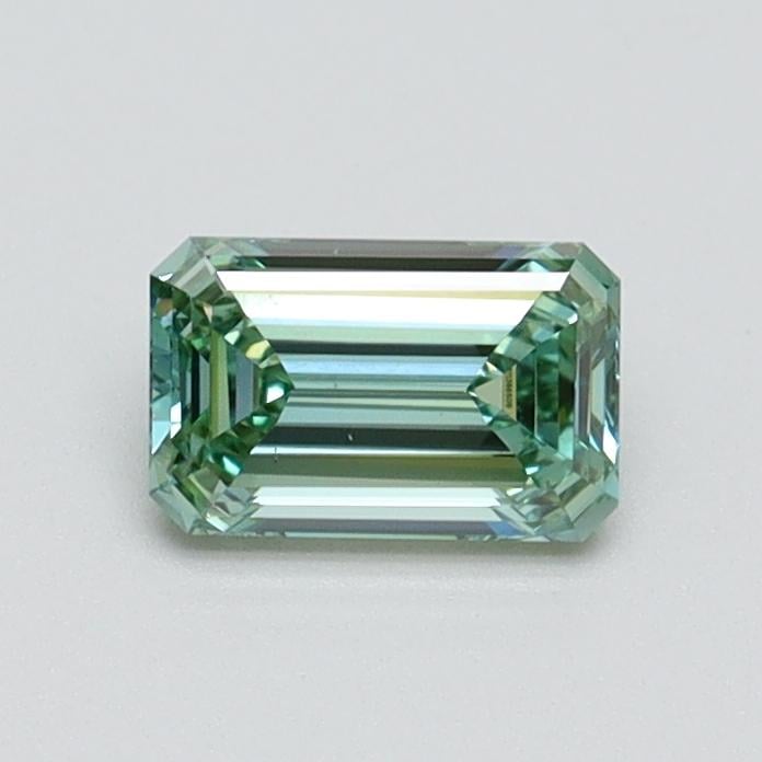 0.50 Ct. Fancy Vivid Green Emerald Lab Grown Diamond