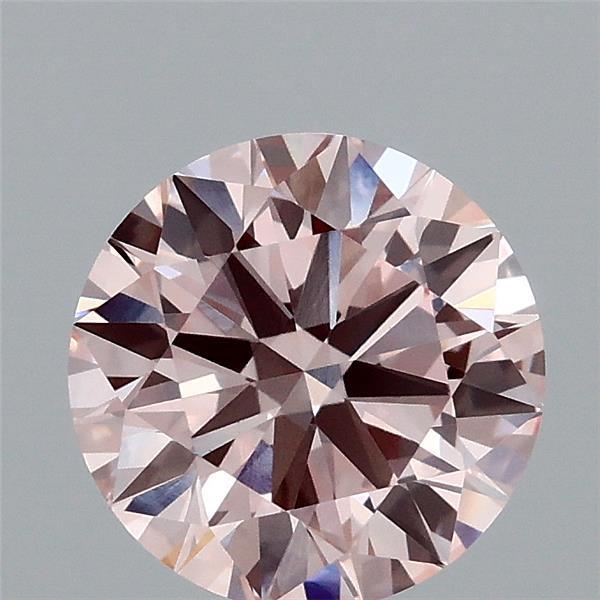 1.52 Ct. Fancy Intense  Pink Round Lab Grown Diamond
