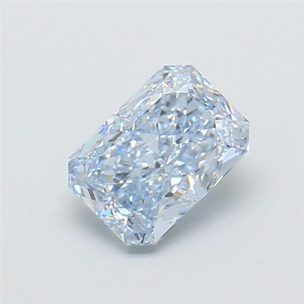 1.28 Ct. Fancy  Blue Radiant Lab Grown Diamond