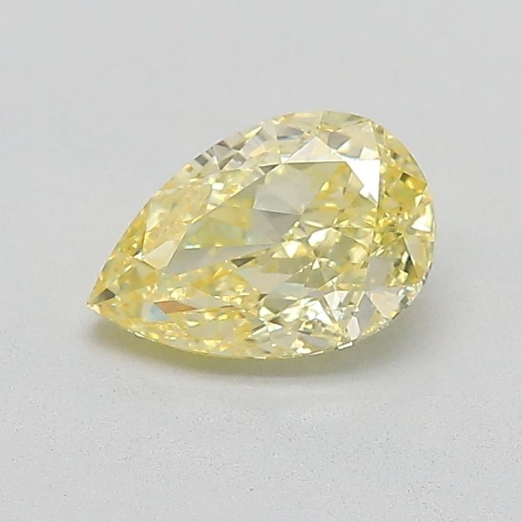 1.02 Ct. Fancy  Yellow Pear Lab Grown Diamond