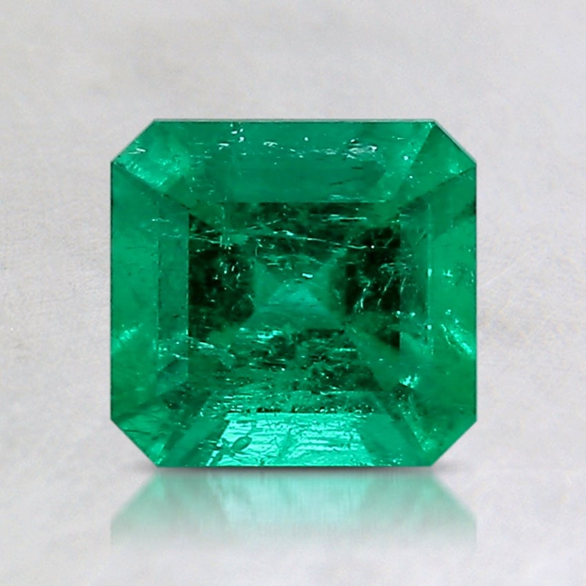 6.4x6mm Colombian Emerald