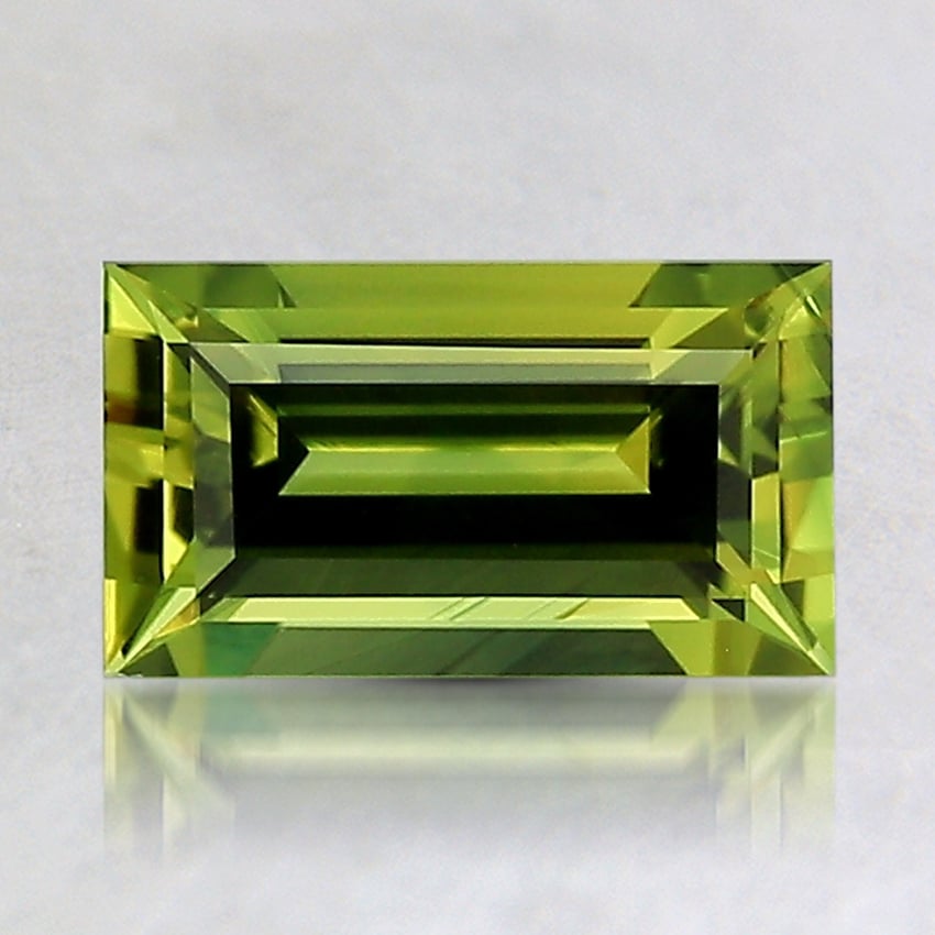 8x4.5mm Unheated Yellow Baguette Australian Sapphire