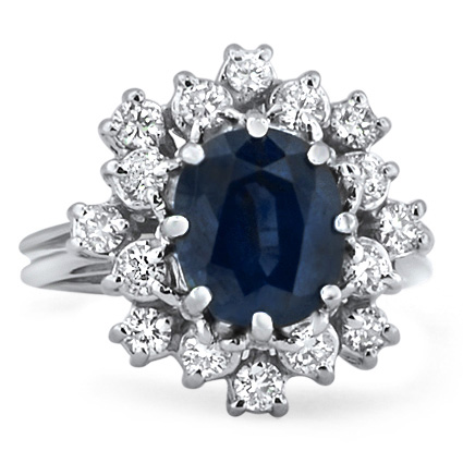 Retro Sapphire Vintage Ring