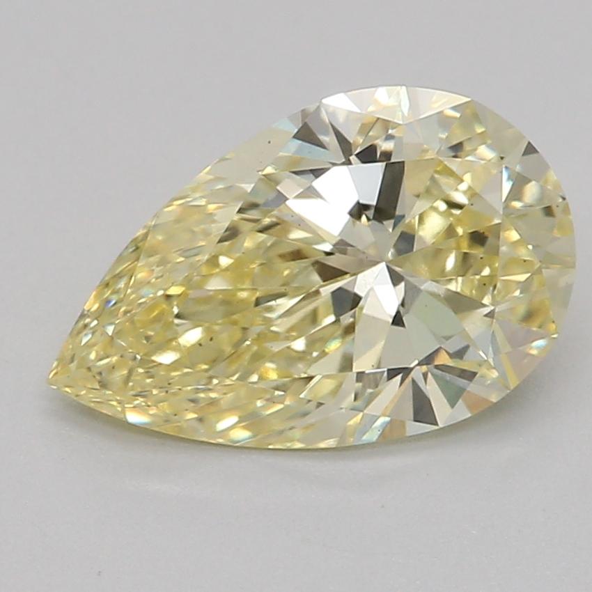 1.04 Ct. Fancy Yellow Pear Lab Grown Diamond