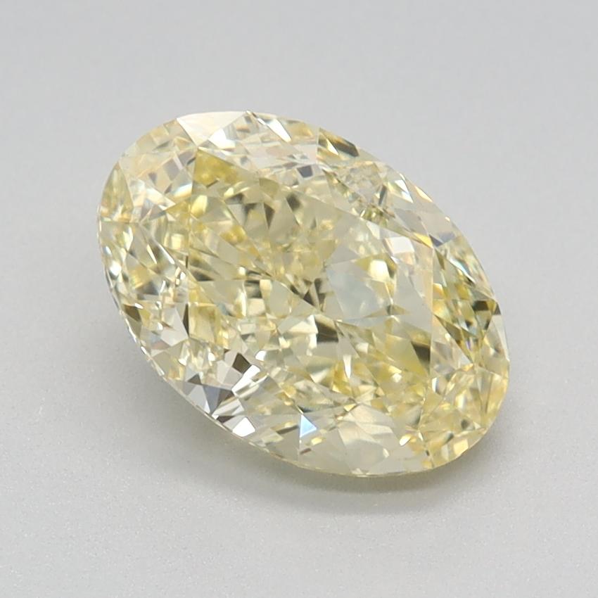 1.41 Ct. Fancy Intense Yellow Oval Lab Grown Diamond