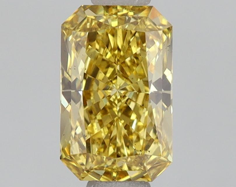 1.02 Ct. Fancy Vivid Yellow Radiant Lab Grown Diamond