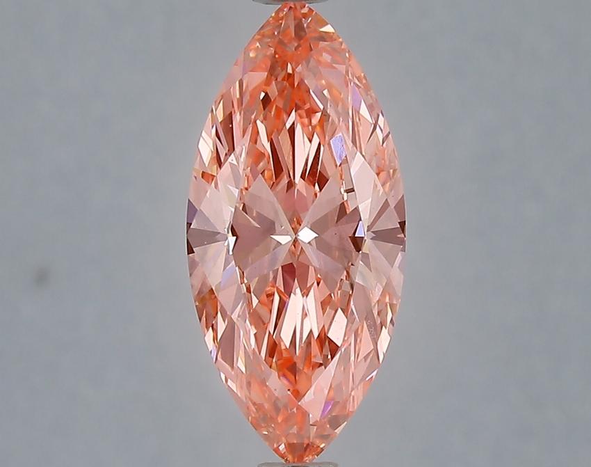 2.00 Ct. Fancy Vivid Pink Marquise Lab Grown Diamond