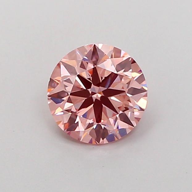 1.02 Ct. Fancy Intense Pink Round Lab Grown Diamond