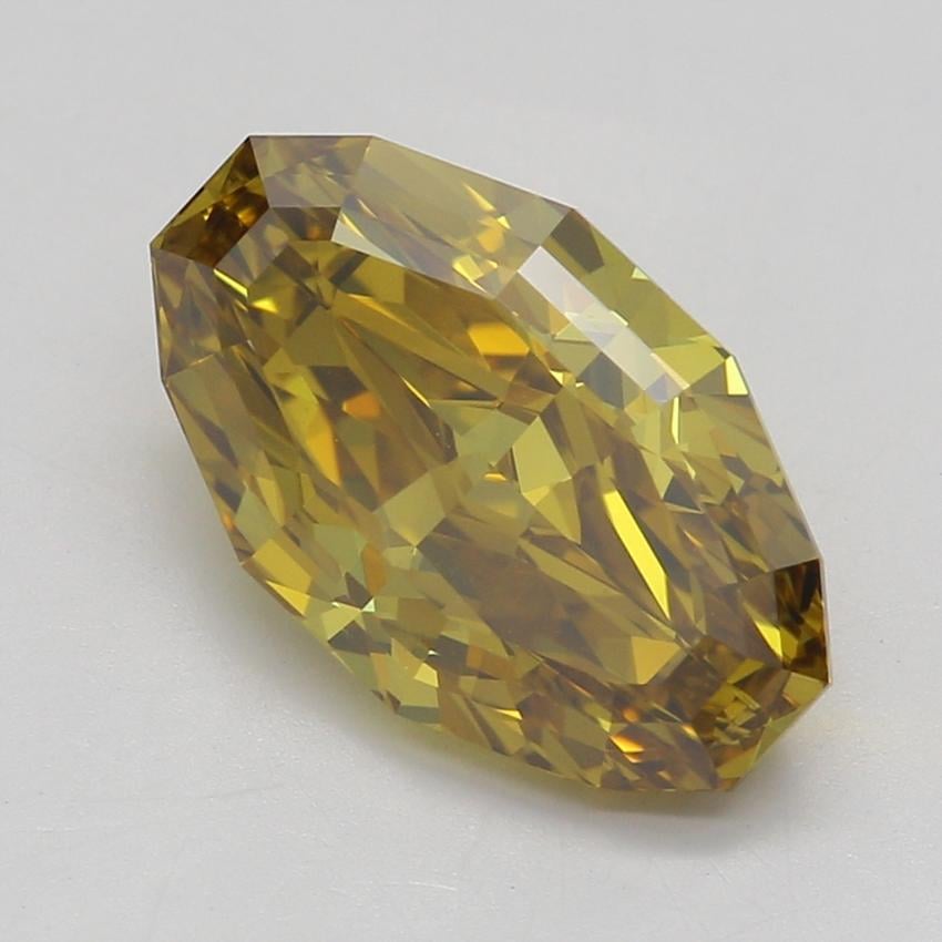 1.51 Ct. Fancy Deep Brownish Orangy Yellow Oval Diamond