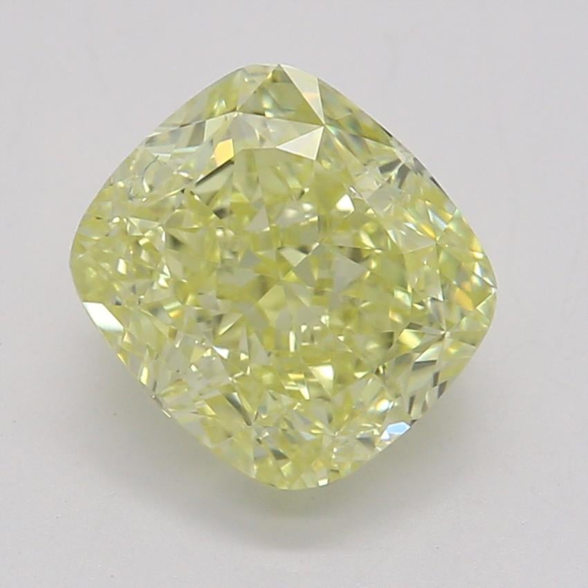1.22 Ct. Fancy Yellow Cushion Diamond