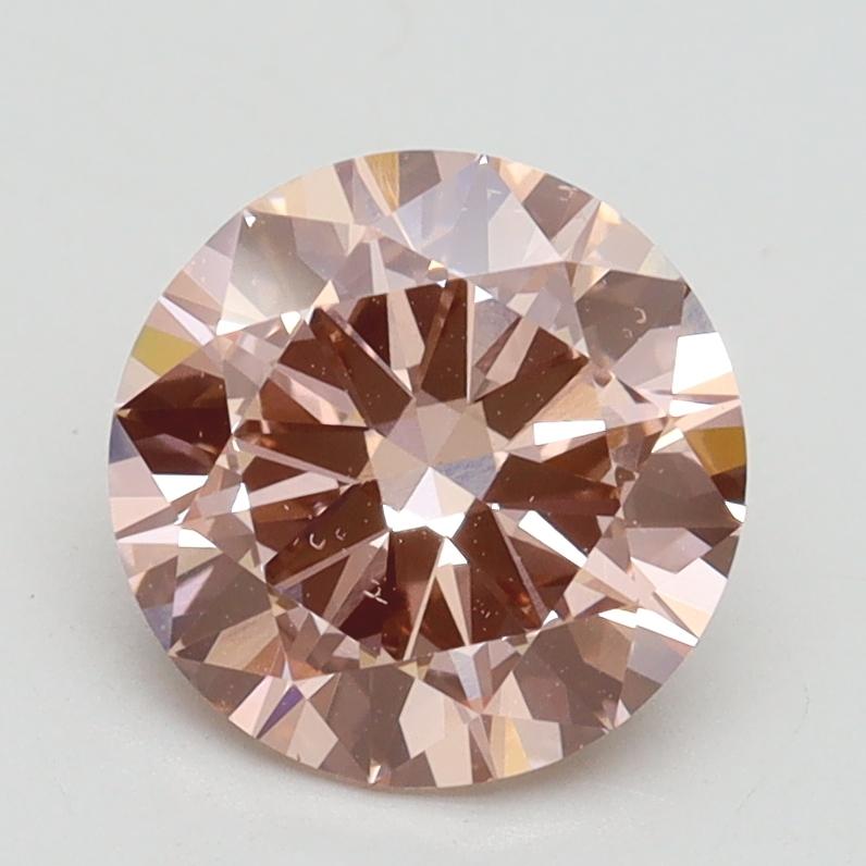 1.70 Ct. Fancy Intense Pink Round Lab Grown Diamond