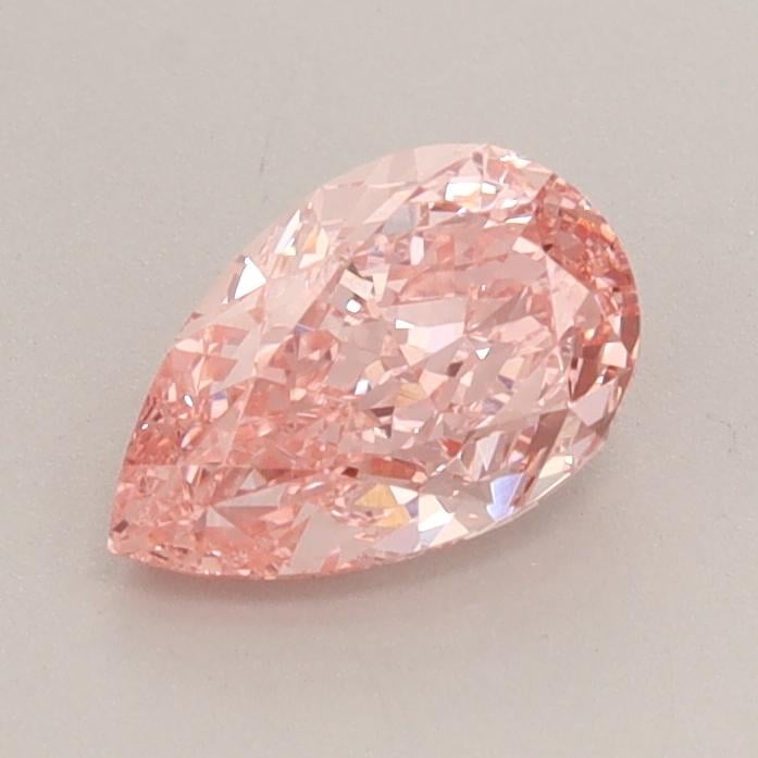 0.96 Ct. Fancy Vivid Pink Pear Lab Grown Diamond