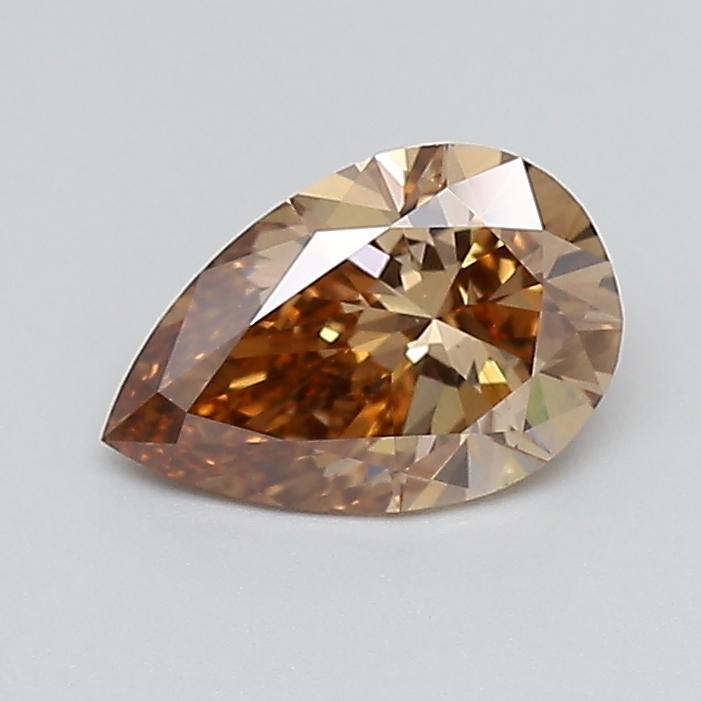 1.02 Ct. Fancy Light  Brown Pear Lab Grown Diamond