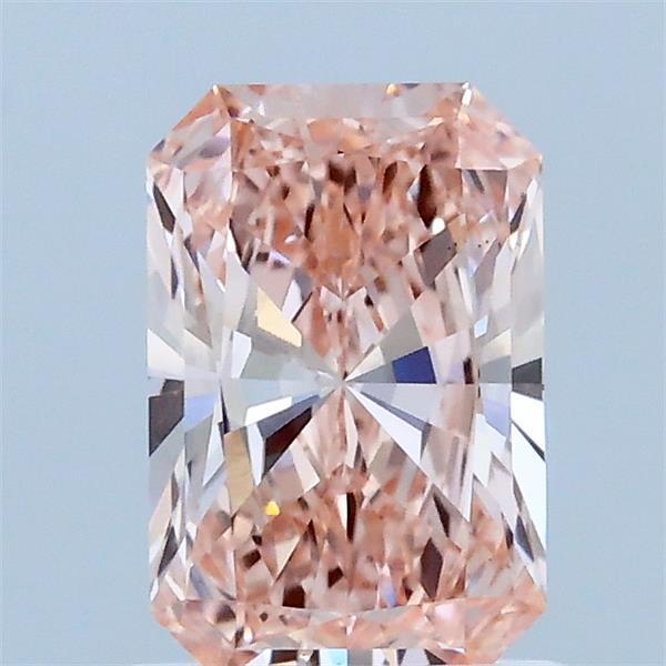 1.06 Ct. Fancy Intense Pink Radiant Lab Grown Diamond