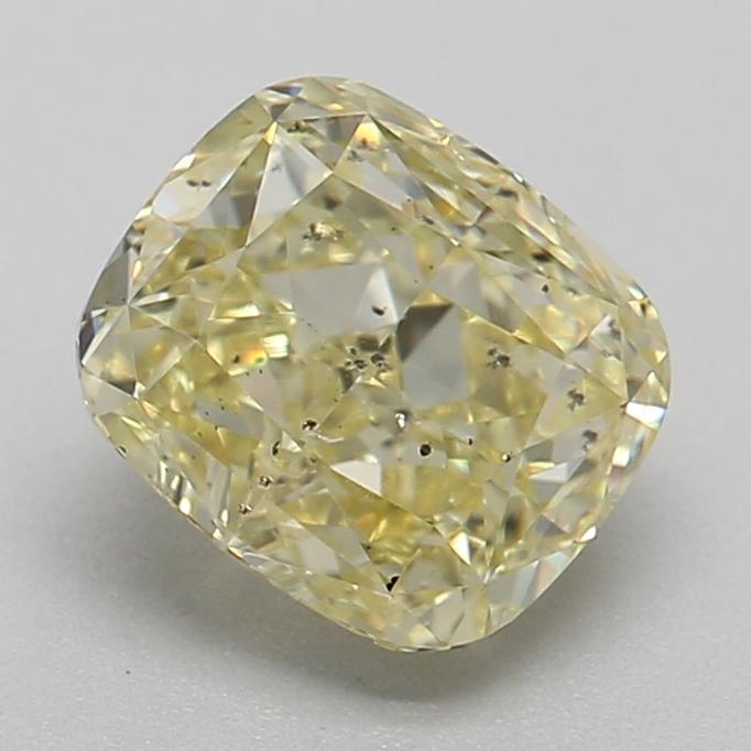 1.01 Ct. Fancy Yellow Cushion Diamond