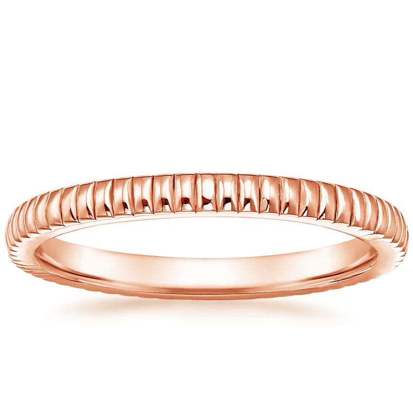 14K Rose Gold Jade Trau Esthética Ring, large top view
