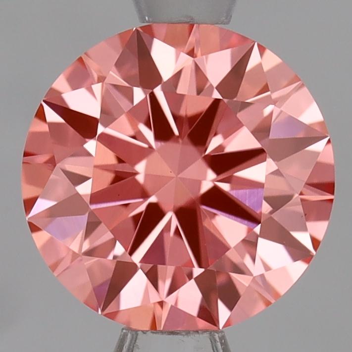 1.05 Ct. Fancy Vivid Pink Round Lab Grown Diamond