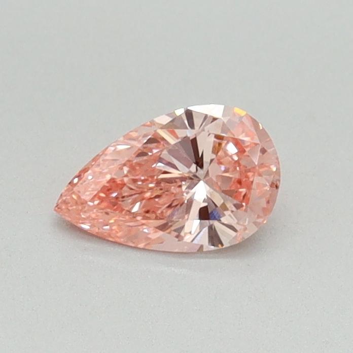0.30 Ct. Fancy Vivid Pink Pear Lab Grown Diamond