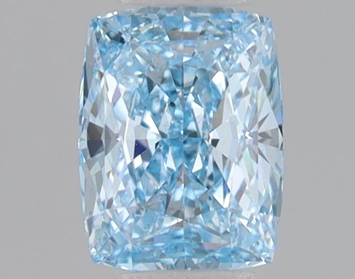 1.09 Ct. Fancy Intense Blue Cushion Lab Grown Diamond