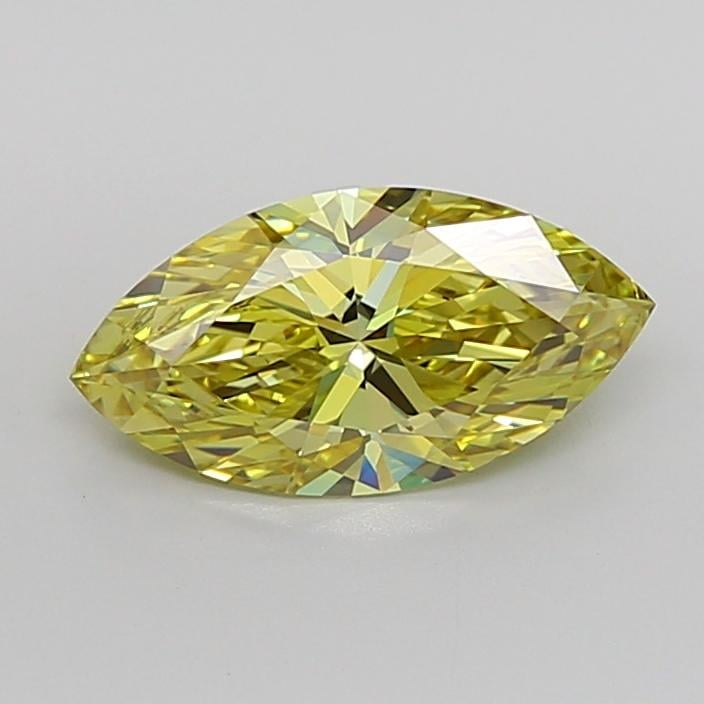 1.92 Ct. Fancy Intense Yellow Marquise Lab Grown Diamond