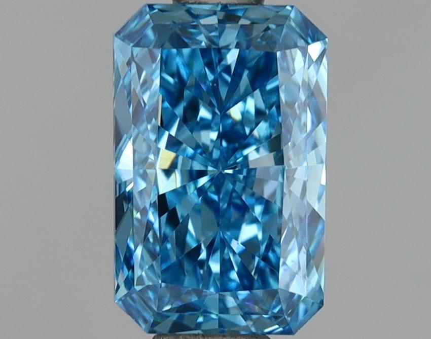 1.04 Ct. Fancy Vivid Blue Radiant Lab Grown Diamond