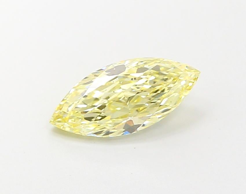 1.27 Ct. Fancy Light Yellow Marquise Lab Grown Diamond