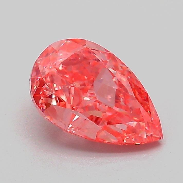 1.05 Ct. Fancy Vivid Pink Pear Lab Grown Diamond