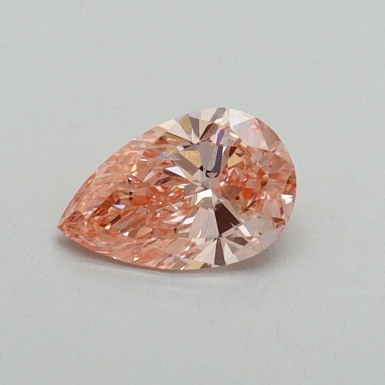 0.41 Ct. Fancy Vivid Pink Pear Lab Grown Diamond