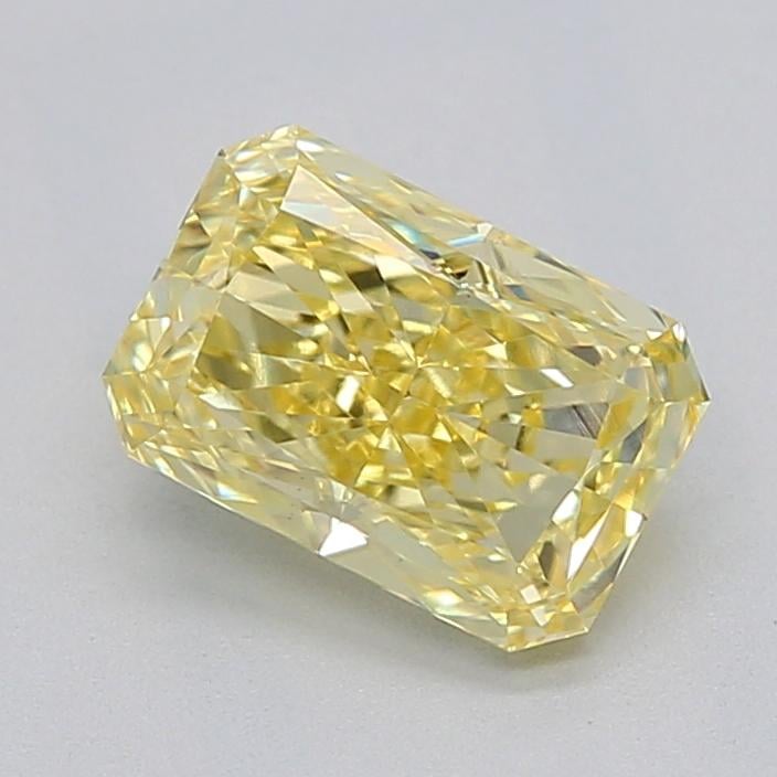 1.06 Ct. Fancy Intense  Yellow Radiant Lab Grown Diamond