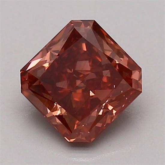 0.99 Ct. Fancy Vivid Pink Radiant Lab Grown Diamond