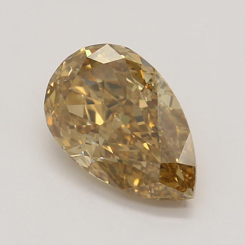 1.03 Ct. Fancy Orange-Brown Pear Diamond