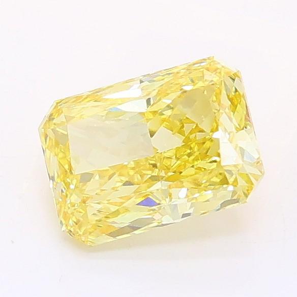 1.06 Ct. Fancy Intense Yellow Radiant Lab Grown Diamond